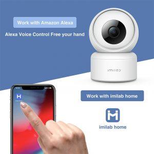 IMILAB IP C20 Kamera WiFi  Night Vision 1080P HD